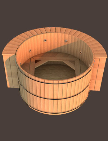 Spa jacuzzi bois exterieur 6 jets Annecy Spa jacuzzi bois exterieur 6 jets Annecy