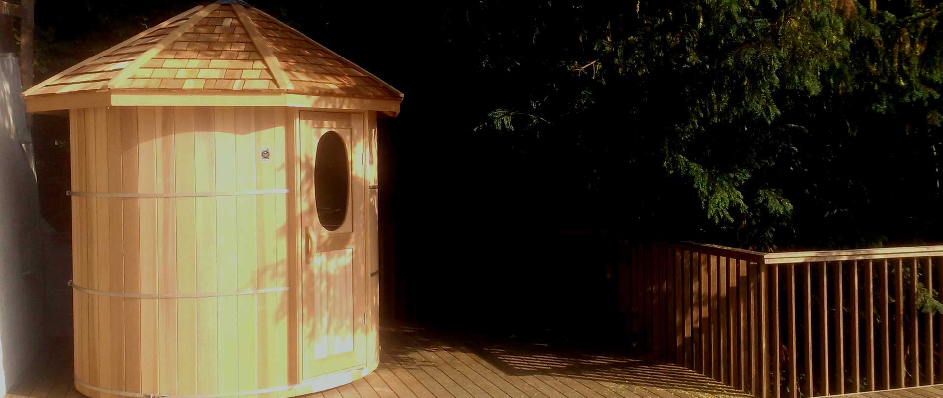 Sauna-barrique-vertical-red-cedar-Suisse Sauna barrique vertical red cedar Suisse