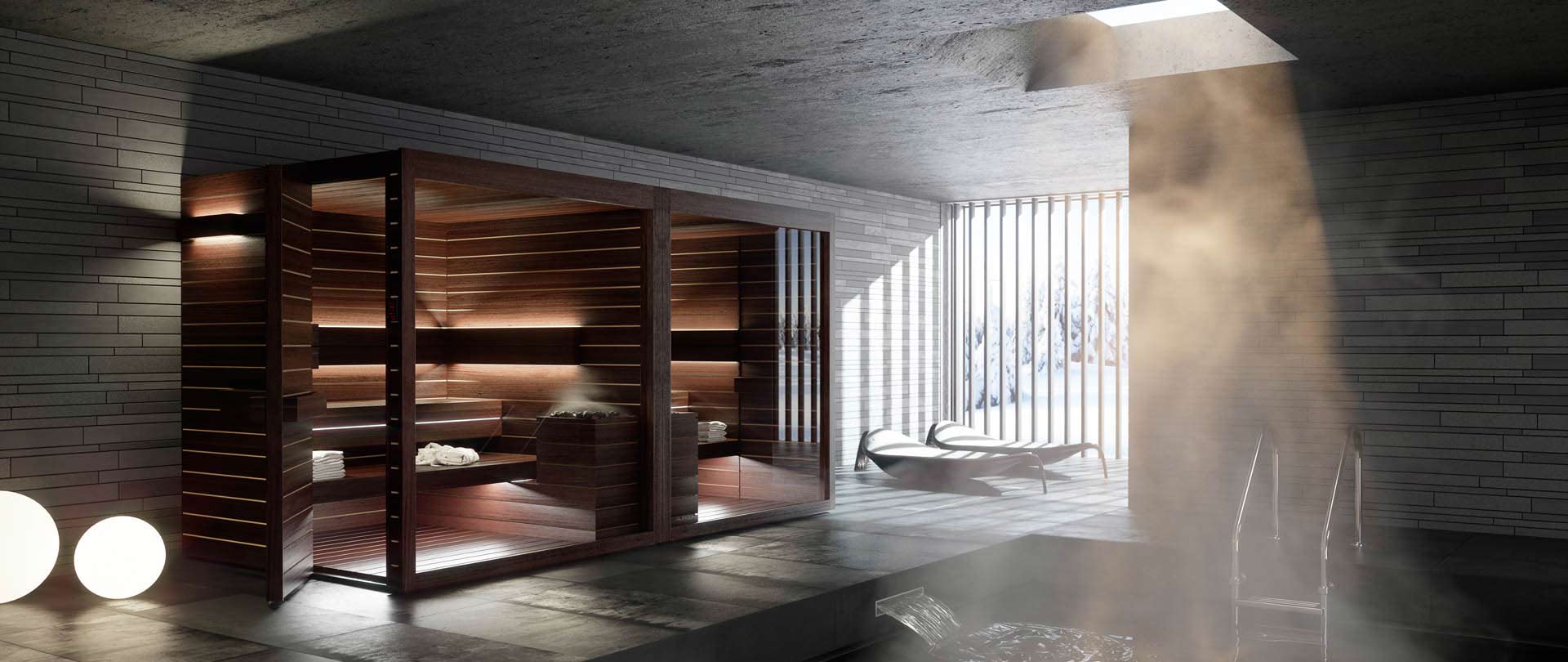 Sauna Interieur Bois Design Lumina Auroom Sauna Interieur Bois Design Lumina Auroom