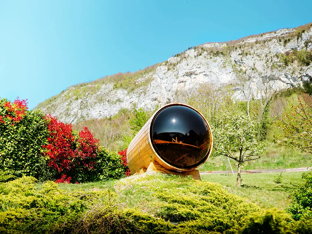 Sauna Exterieur Bois Bulle