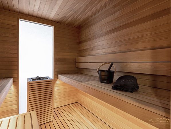 Sauna Exterieur Bois Jardin Terrasse