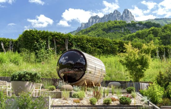 Sauna Bulle - Red Cedar Cosmic Heritage