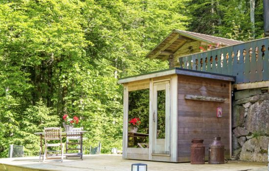Sauna extérieur Kubic en Red Cedar