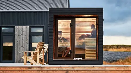 Sauna Exterieur Luxe Bois Arti