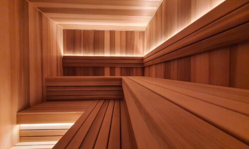 Sauna Interieur En Red Cedar Sur Mesure Novotel Genève