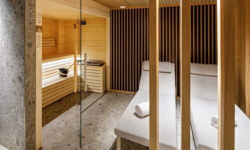 Sauna intérieur hôtel Alpha Palmiers Lausanne