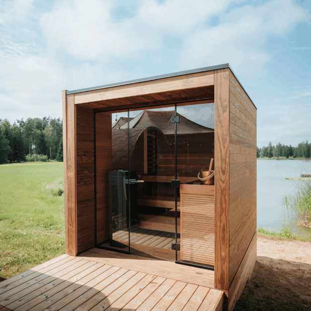 sauna exterieur aurea