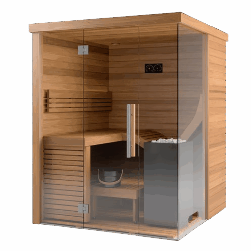 sauna interieur baia vue 3D