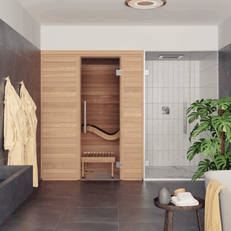 sauna interieur Baia
