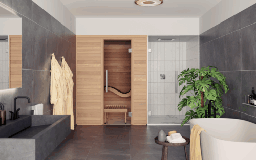 Sauna interieur Baia