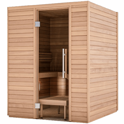 sauna interieur baia vue 3D
