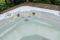 limescale in a hot tub